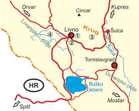 livno mapa.